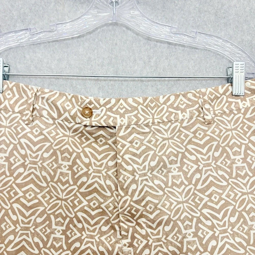 J. McLaughlin Shorts Mens 38 Oliver Chino Stretch Golf‎ Ikat Beach 10